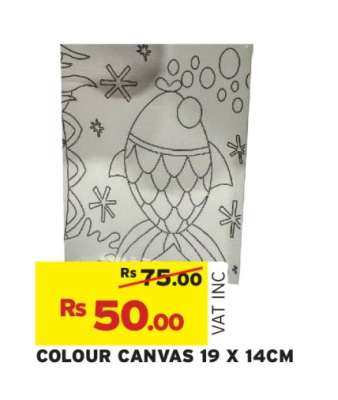COLOUR CANVAS 19 X 14CM
