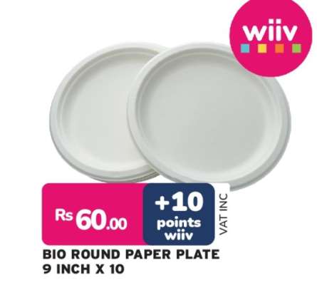 BIO ROUND PAPER PLATE