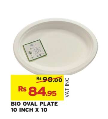 BIO OVAL PLATE