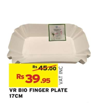 VR BIO FINGER PLATE 17CM