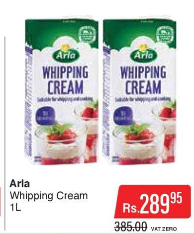 Arla Whipping Cream