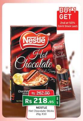 NESTLE Hot Chocolate Sticks 20g X10