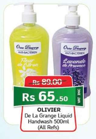 OLIVIER De La Grange Liquid Handwash 500ml