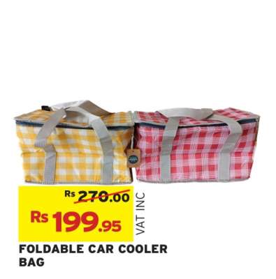 FOLDABLE CAR COOLER BAG