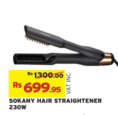SOKANY HAIR STRAIGHTENER 230W