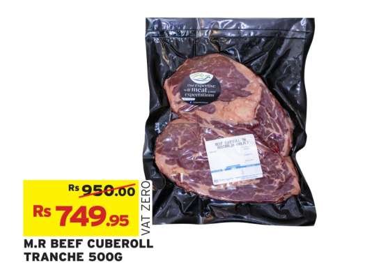 M.R BEEF CUBEROLL TRANCHE 500G