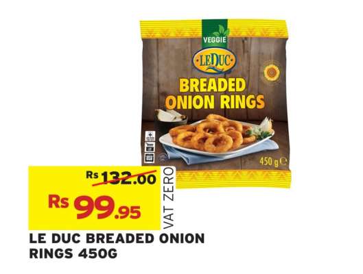 LE DUC BREADED ONION RINGS 450G