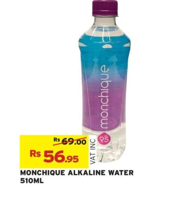 MONCHIQUE ALKALINE WATER 510ML