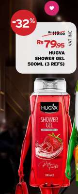 HUGVA SHOWER GEL 500ML (3 REFS)
