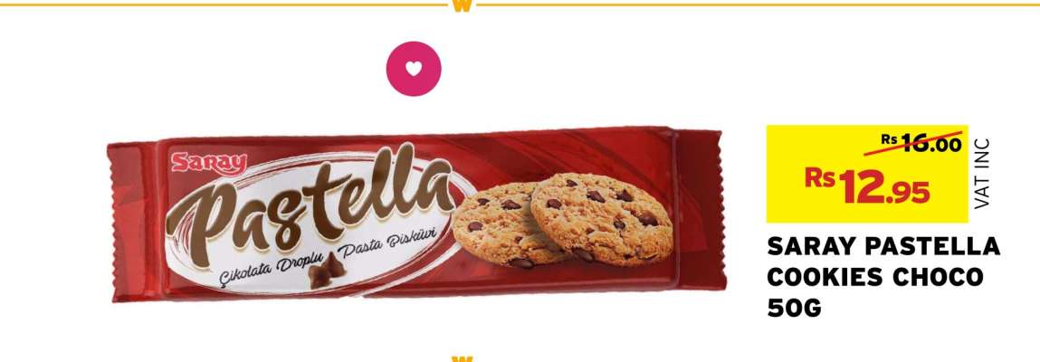 SARAY PASTELLA COOKIES CHOCO 50G