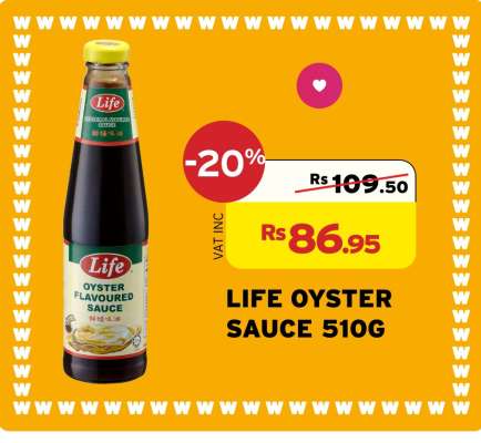 LIFE OYSTER SAUCE 510G
