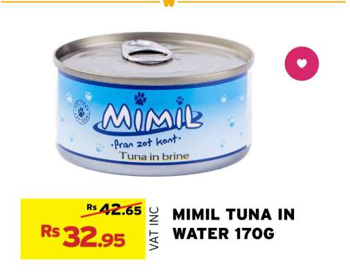 Mimil Tuna In Water 170g