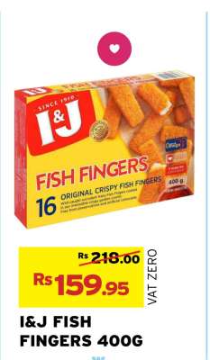 I&J FISH FINGERS 400G