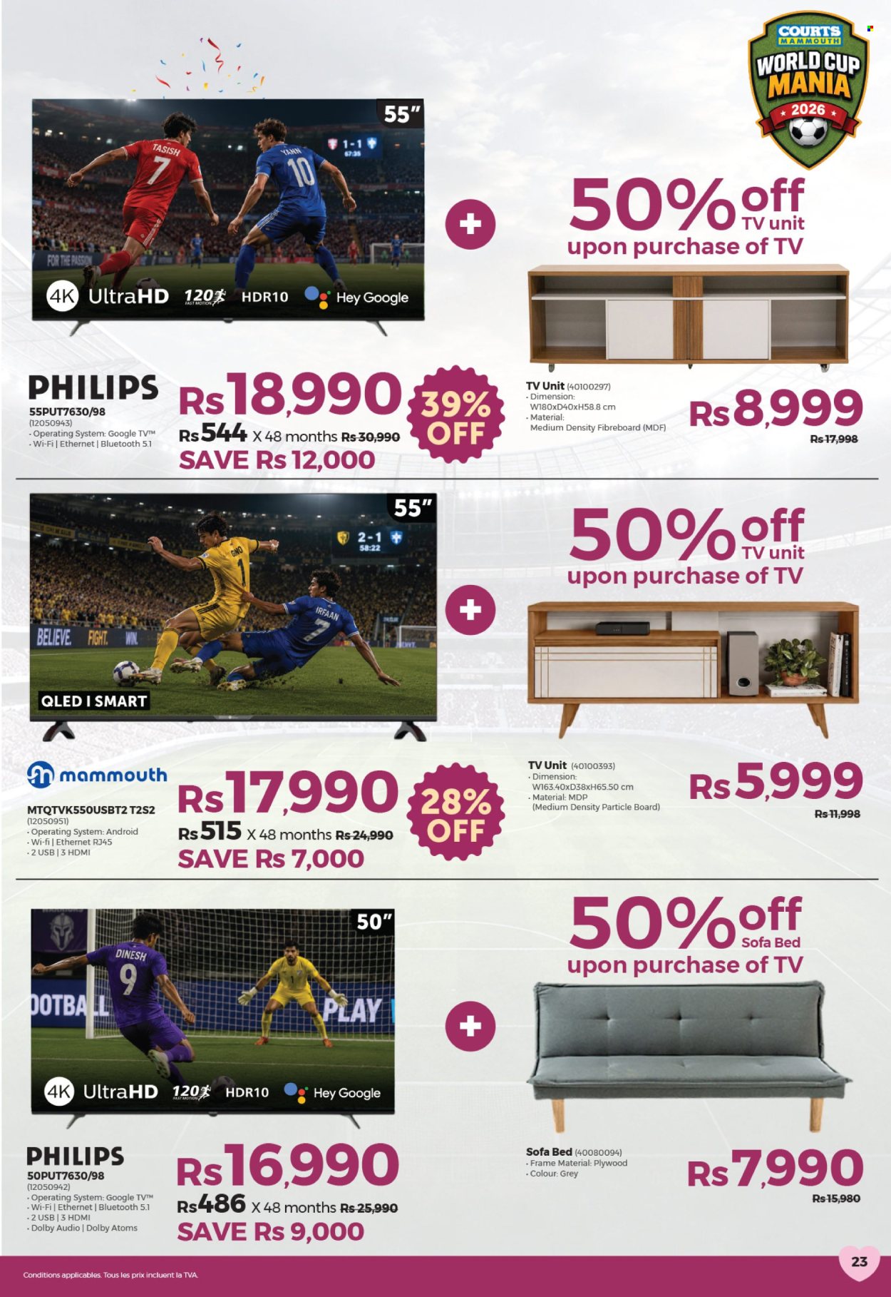 Courts Mammouth catalogue - 15.05.2026 - 11.06.2026. Page 23