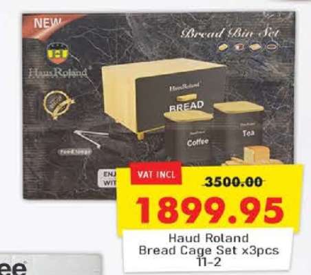 Haud Roland Bread Cage Set x3pcs