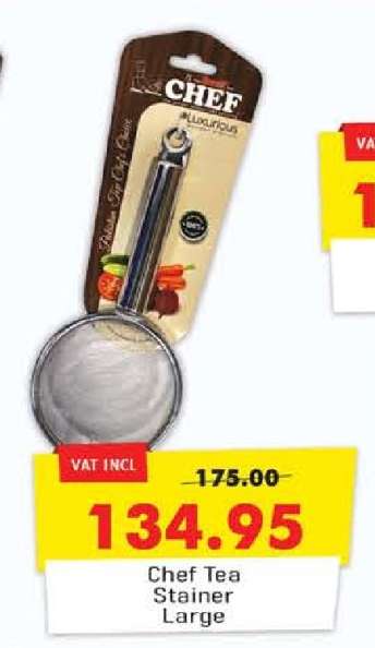 Chef Tea Stainer Large