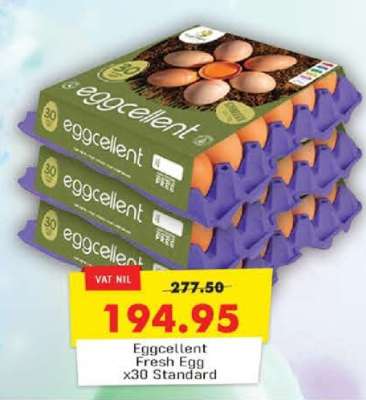 Eggcellent Fresh Egg x30 Standard