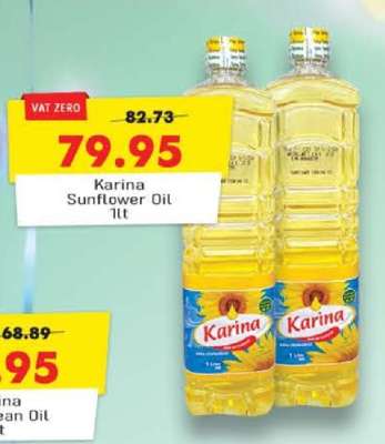 Karina Sunflower Oil 1lt