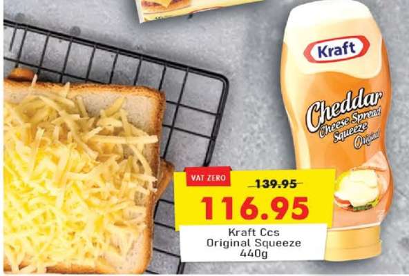 Kraft Ccs Original Squeeze 440g