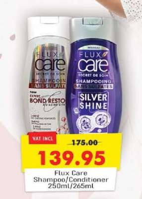 Flux Care Shampoo/Conditioner 250ml/265ml