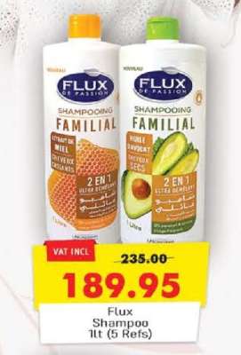 Flux Shampoo 1lt (5 Refs)