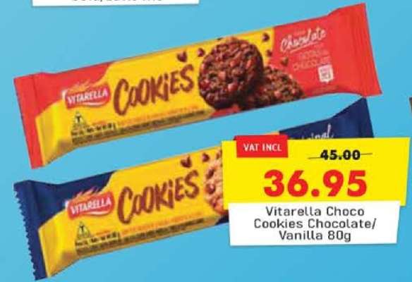 Vitarella Choco Cookies Chocolate/Vanilla 80g