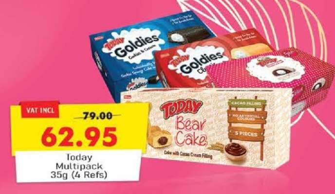 Today Multipack 35g (4 Refs)