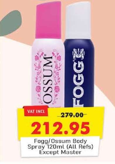 Fogg/Ossum Body Spray 120ml