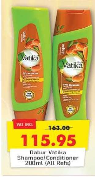 Dabur Vatika Shampoo/Conditioner 200ml