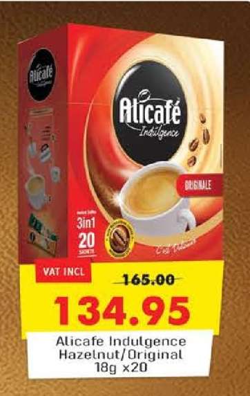 Alicafe Indulgence Hazelnut/Original 18g x20