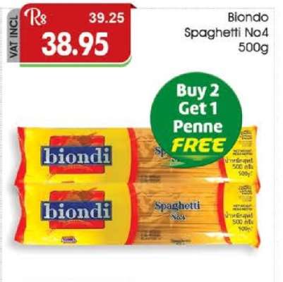 Biondo Spaghetti No4 500g