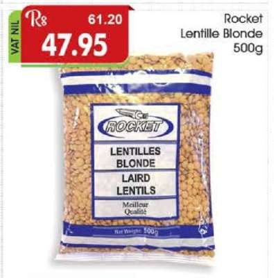 Rocket Lentille Blonde 500g