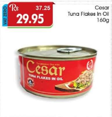 Cesar Tuna Flakes In Oil 160g