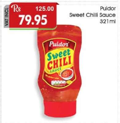 Puidor Sweet Chilli Sauce 321ml