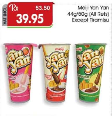 Meiji Yan Yan 44g/50g (All Refs) - Except Tiramisu