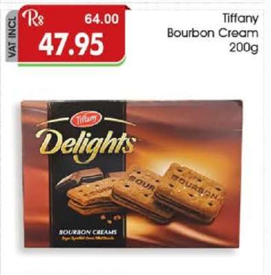 Tiffany Bourbon Cream 200g