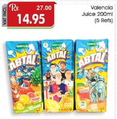 Valencia Juice 200ml