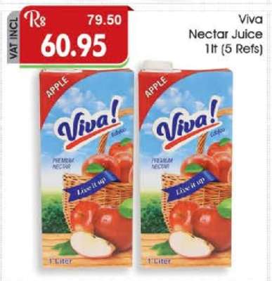 Viva Nectar Juice 1lt (5 Refs)