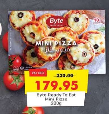 Byte Ready To Eat Mini Pizza 200g
