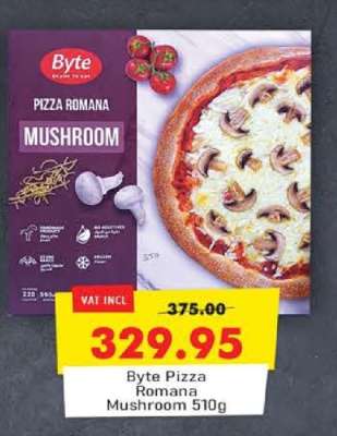 Byte Pizza Romana Mushroom 510g