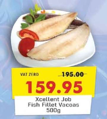 Xcellent Job Fish Fillet Vacoas 500g