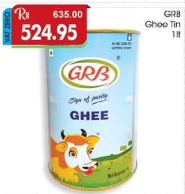 GRB Ghee Tin 1lt