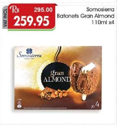 Somosierra Batonets Gran Almond 110ml x4