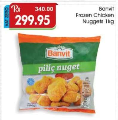 Banvit Frozen Chicken Nuggets 1kg