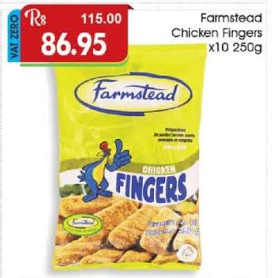 Farmstead Chicken Fingers x10 250g