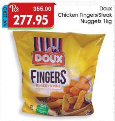 Doux Chicken Fingers/Steak/Nuggets 1kg
