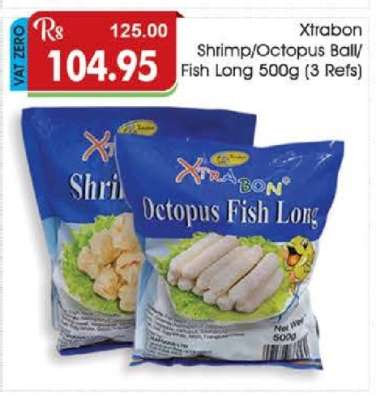 Xtrabon Shrimp/Octopus Ball/Fish Long 500g (3 Refs)