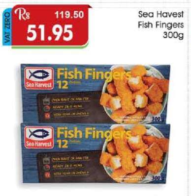 Sea Harvest Fish Fingers 300g