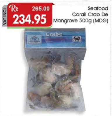 Seafood Corail Crab De Mangrove 500g (MDG)