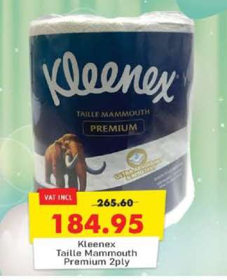 Kleenex Taille Mammouth Premium 2ply
